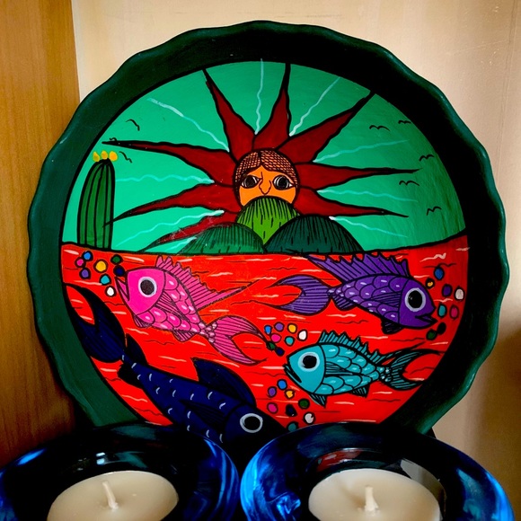 Mexican painted terracotta - Picture 1 of 4